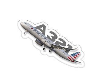 American Airlines Airbus A321 - Set of 50 Aviation Trading Cards