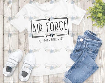 Air Force Mom Design PNG-SVG - Digital Download