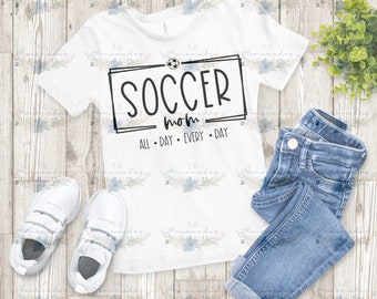 Fußball Mom Design PNG - digitaler Download