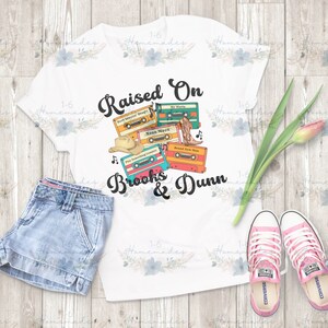 Raised on Brooks & Dunn PNG Brooks and Dunn Retro Cassette Tape PNG