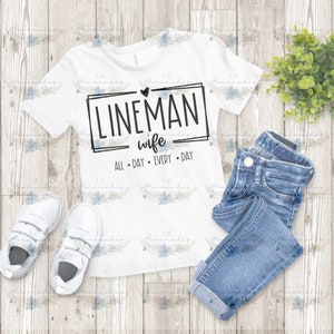 Lineman Wife Design PNG-SVG - Digital Download
