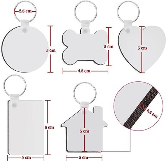 Heart House Radius And Ulna Bone Square Keychain Set DIY Sublimation Key  Accessories For Women And Men With Blank Board And Printing Keyrings From  Lucy0, $20.68