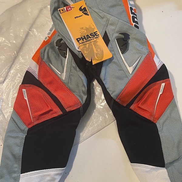 Fast ship Motocross pants kids youth Blue size 18 inch waist 2-3 years old  3t