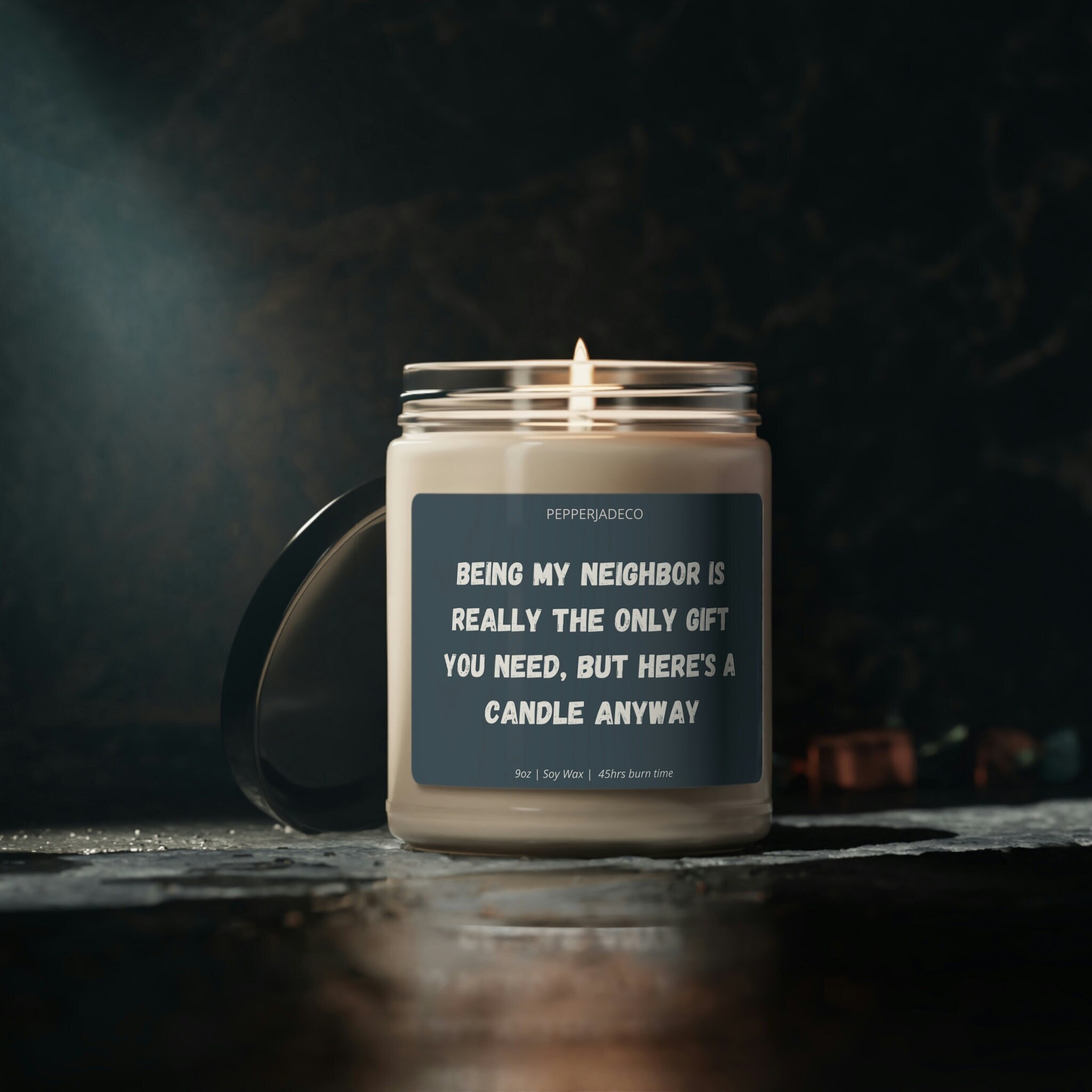 Awesome Neighbor Keep That Shit up Neighbor Gift for Neighbor Housewarming  Gift New Home Gift Our First Home New Homeowner Gift Soy Candles 