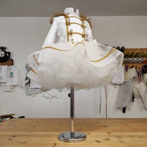 White Nutcracker Tutu Dress