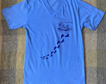 1970s Trinidad and Tabago Tourist Tee Single Stitch Destination Vintage T-Shirt