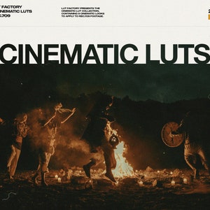 9 Cinematic Luts By Lut factory
