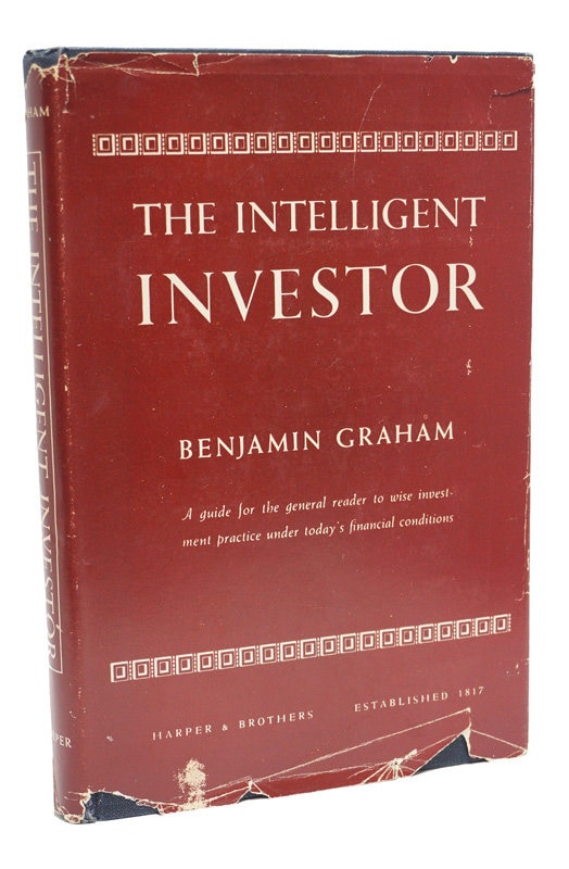The Intelligent Investor by Benjamin Graham First Edition Third Printing  Very RARE Investing Buffet Book 