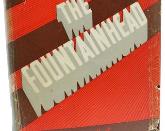 The Fountainhead by Ayn Rand First Edition First Printing Empire