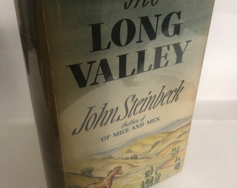 The Long Valley By John Steinbeck First Edition 1938 Rare