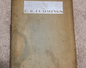 Untitled By E.E. Cummings Signed First Edition 1930 Rare Book