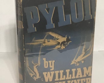 Pylon By William Faulkner First Edition Incorrected Proof Dust Jacket 1935 Rare Book