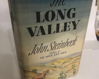 The Long Valley By John Steinbeck First Edition 1938 Rare Book