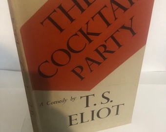 The Cocktail Party Signed By T.S. Eliot First Edition 1950