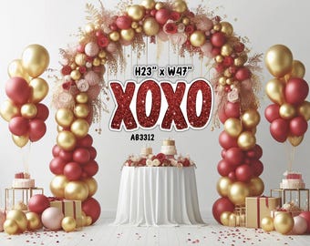 Yard Card Lawn Decor: love   Party Props Decoration Backdrops Coro-last cutouts Sings Centerpieces (No Stakes or Stands Included)