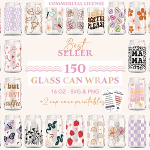 libbey can wrap, glass can svg, 16oz libbey can wrap, libbey glass svg, coffee wrap, can wrap svg, svg bundle, svg, coffee svg, cricut, png
