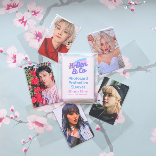 Photocard Sleeves Etsy