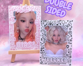 Bias/Wreaker Double Sided Photocard Holder Keyring