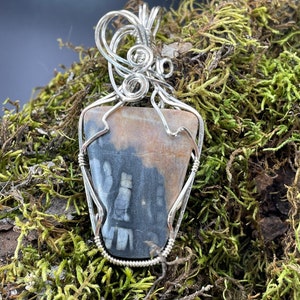 Picasso jasper in silver
