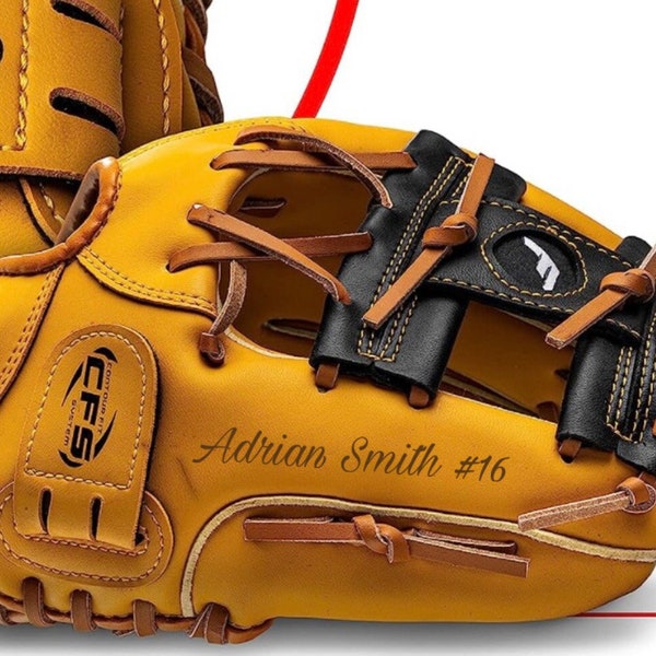 Baseball Glove Etsy