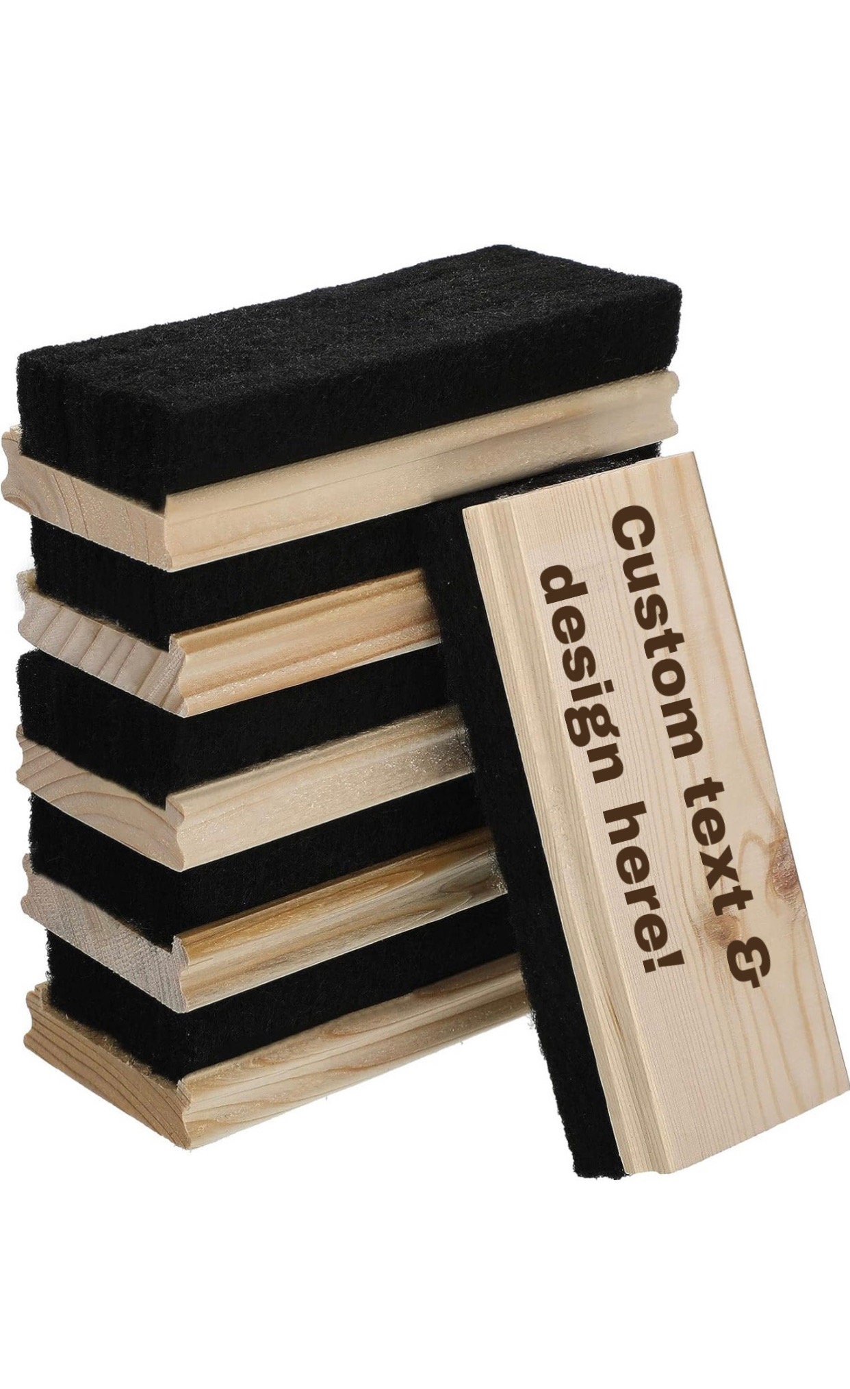 Chalk and Dry Erase Board Black Felt Eraser, 1 each - Pay Less Super Markets
