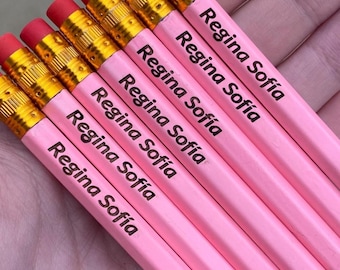 Personalized Engraved Golf Pencils, Custom Mini Pencils