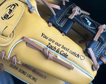 Personalized Engraved Baseball Glove, Custom Photo Softball Mit