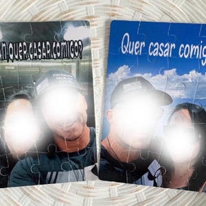 Personalized proposal puzzle | will you be my girlfriend puzzle | custom photo puzzle | proposal gift idea |bridesmaid proposal | wedding