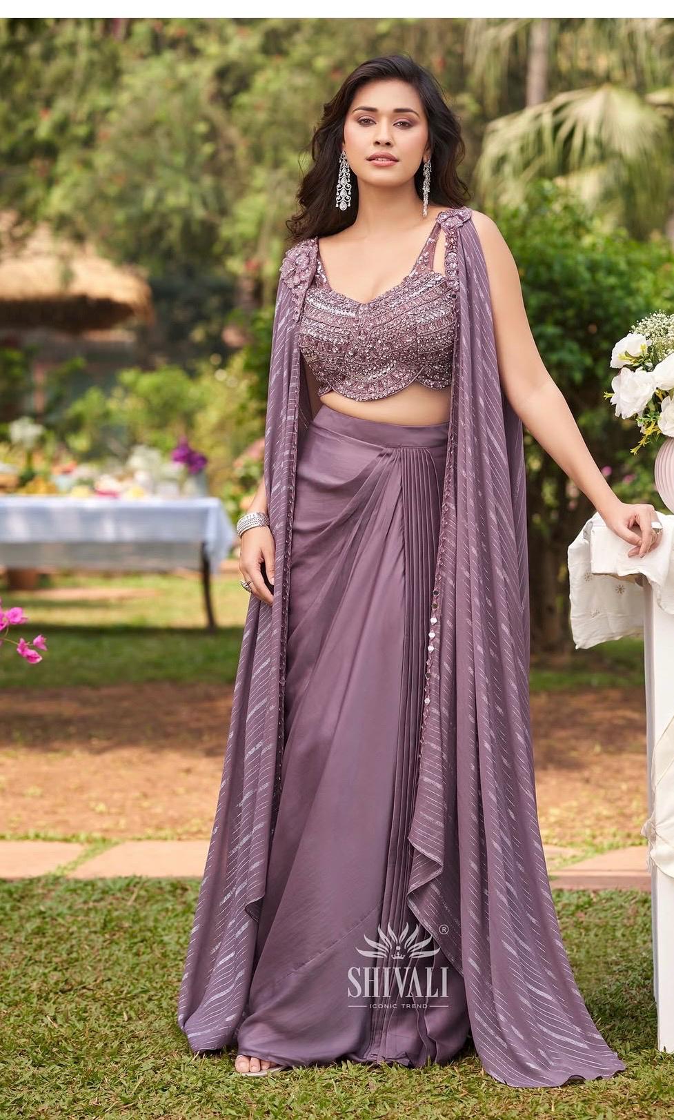 Poochu Style Indo Western Dresses Pochu Style Gown On Sale