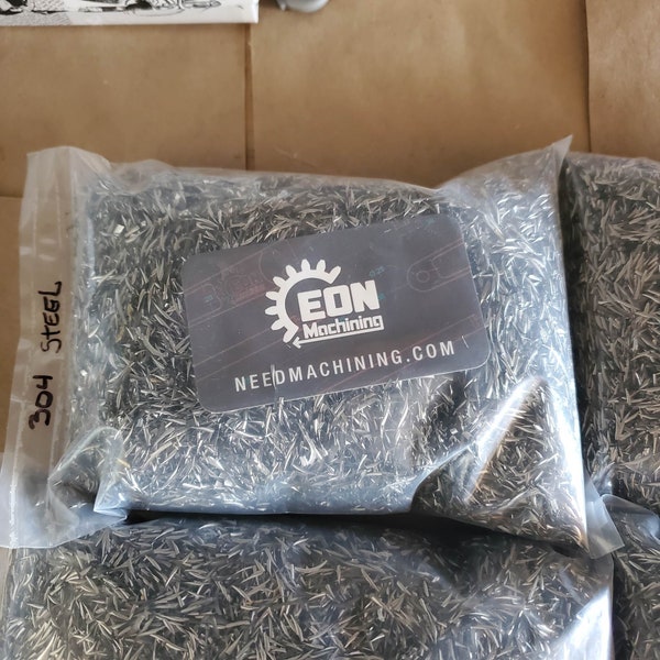 1 lb Stainless Steel Metal Chips/shavings for artistic projects, epoxy projects, orgonites, and more