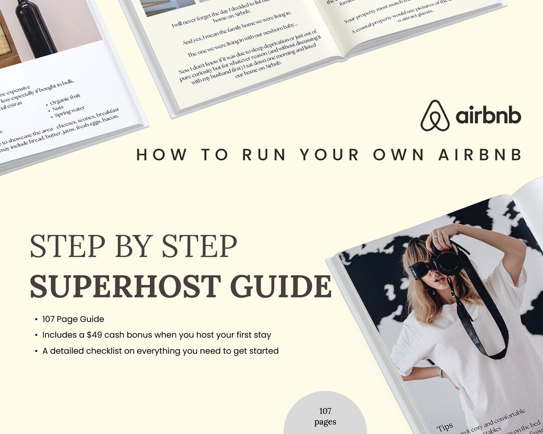 AIRBNB Guide to Get Started | AIRBNB How to Be a Host | Superhost ...