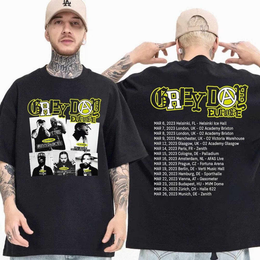 Suicideboys Grey Day 2023 Tour Suicideboys Concert Double Etsy