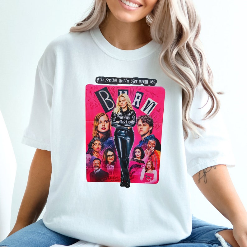 Mean Girls Shirt, You Cant Sit With Us, the Plastics, Regina We