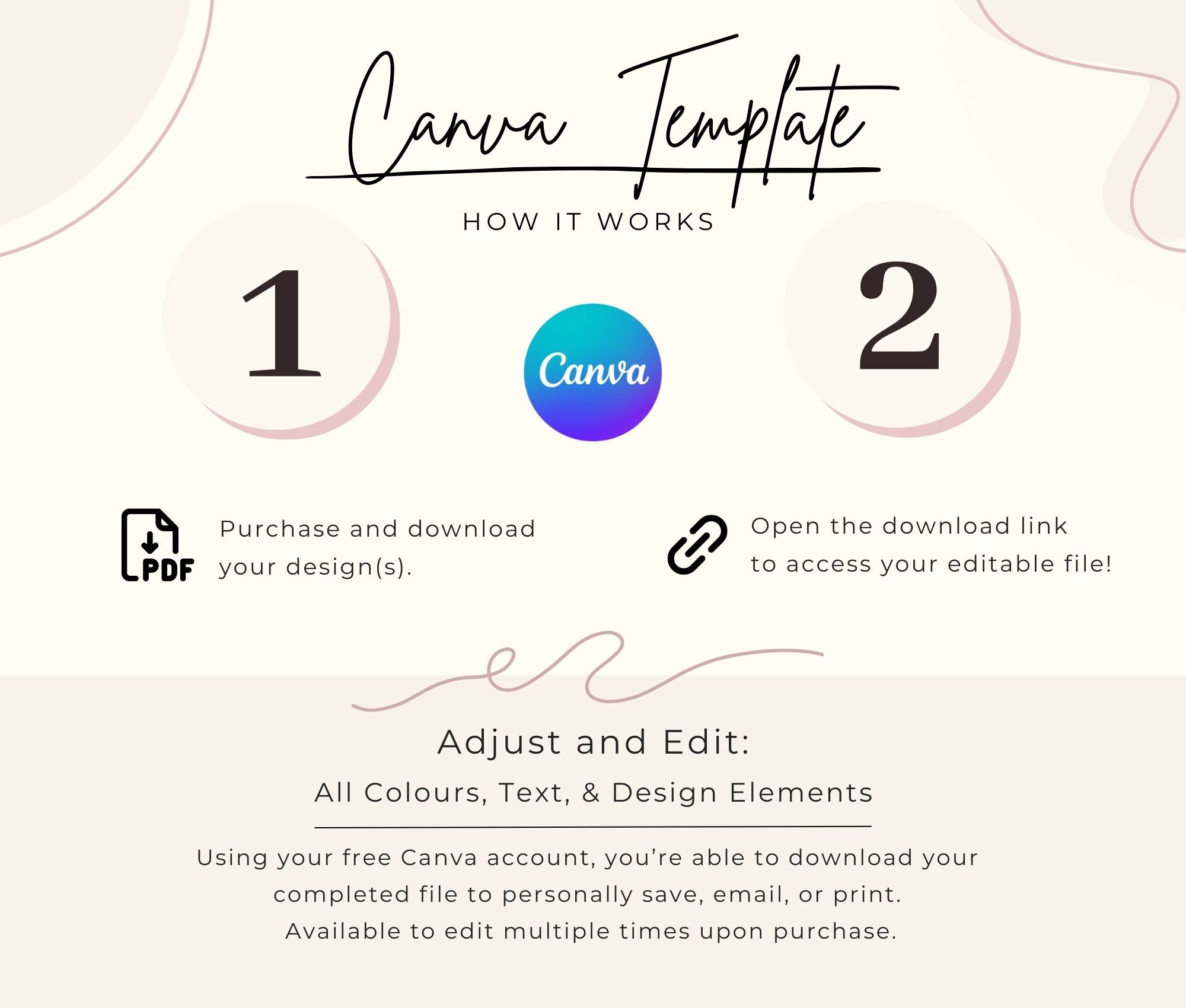 Photography Quote/estimate Template (BLUE) Photography Pricing