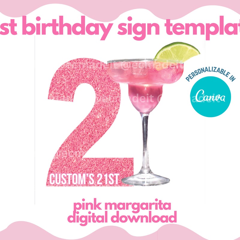 21st Birthday Sign - Etsy