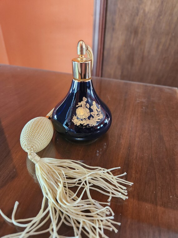 Vintage Limoges Castel France Cobalt Blue The Proposa… Gem