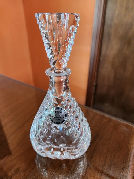 Astral Full lead Crystal Perfume Bottle