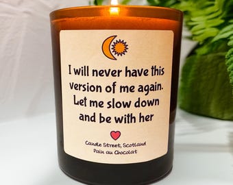 Motivational Candle | Empowering Affirmation Candle for Self-Love, Personal Growth and Positive Energy