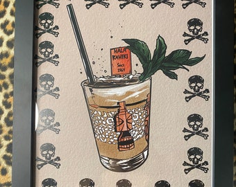 Hala Kahiki Mai Tai PRINT