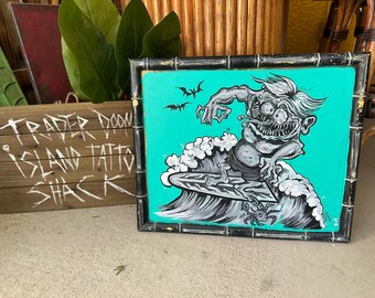 Surf Fink Extravaganza Original Painting
