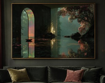 Ethereal Japandi Wall Art | Surreal Nature Decor | Affordable Wall Art | Downloadable Prints