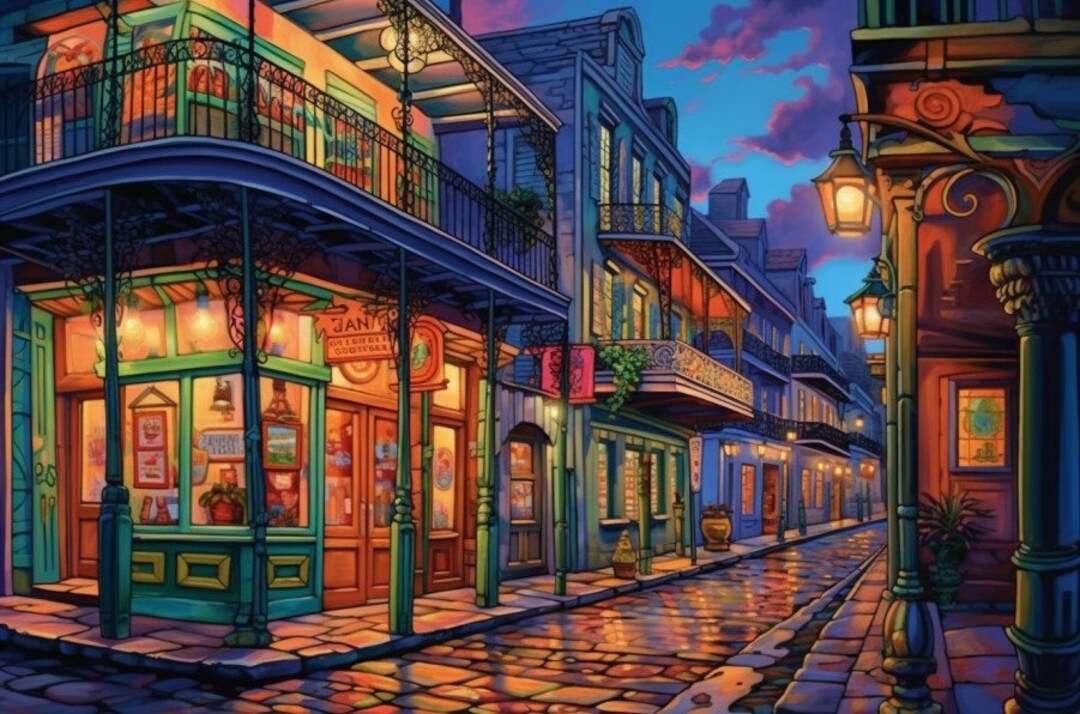 Bourbon Street New Orleans, Louisiana, New Orleans Souvenir, New