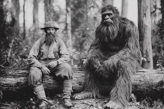 絵画 BIGFOOT Bigfoot Painting - 