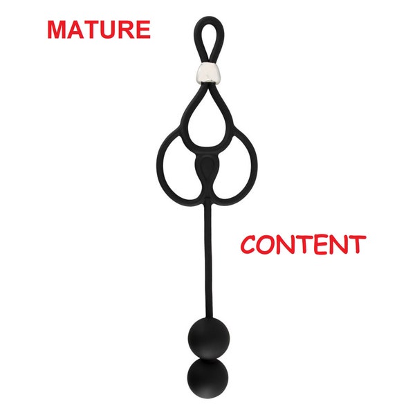 Anal Egg With Chained Cock Ring