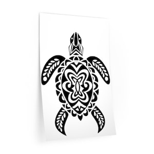 Sea Turtle Wall Decals, Underwater Animal Nursery Decor, Ocean Life Vinyl Stickers, Tropical Beach Home Art, Kids Room Decal, Marine