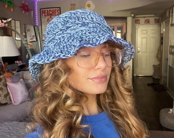 Strukturierte Crochet Hat Muster