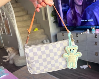 Gehäkelte Bär Taschenanhänger Muster