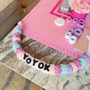 Gehäkelte Perlen Armband-Muster