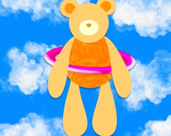 Planet Teddy Druck