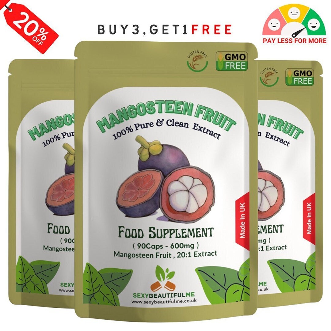 Mangosteen Fruit Capsules 12000mg Strong Capsules for Etsy